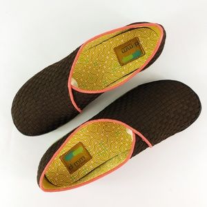 [DIMMI] Explore Woven Slip On Flats NEW